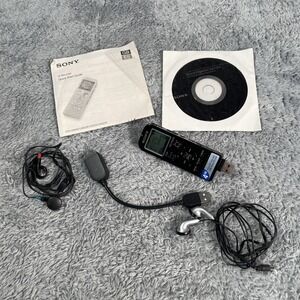 Sony IC Digital Voice Recorder ICD-UX523 USB Support MicroSD - Rarely Used